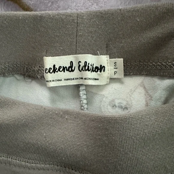 Sloth Pajama Set, S Cozy Lounge Pants & Tank Top, Weekend Edition, Matching - Picture 7 of 10